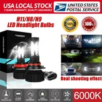Pair H11 Cop Led Headlight Bulb White Low Beam Kit 330000LM Super Bright New. Price: $12.99.