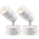 Sunvie 2 Led Up Lights Indoor, 3W Spot For Pack, White New. Price: $40.17.