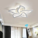 Garwarm Modern Ceiling LIGHT,23.6 Dimmable Led Chandelier Flush Mount,rem New. Price: $72.14.