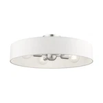 Livex Lighting 46928-91 Brushed 22"L 22"W 7"H, Nickel New. Price: $79.75.