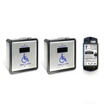 Wireless Handicap Door Opener Sensor Switch Touchless Wave OPEN,4.5INCH Squar New. Price: $239.19.