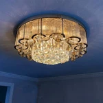 Crystal K9 Chandelier Ceiling Flush Mount Luxury Pendant Lighting 60CM New. Price: $205.30.