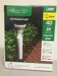 Feit Onesync Brushed Nickel Solar Powered 0.4 Led Bollard Light 1 Pk New. Price: $45.34.