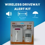 Wireless Driveway Alert Kit. Motion Activated Sensor. 200FT Range. 25FT Sensing New. Price: $14.99.