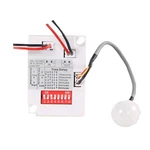 Hiletgo 12V 24V Pir Motion Sensor 7-10M Switch Infrared Human Body White New. Price: $17.44.