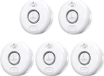 Fansitc Water Leak Detectors 5 Pack 120DB Loud Sensor Wireless - White Open. Price: $29.94.