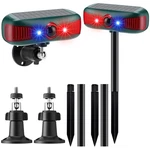 Qualirey Pcs Solar Outdoor Alarm Motion Sensor 129DB Security Siren New. Price: $51.99.