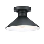 Westinghouse 6112900 Watts Creek 11"W Outdoor Semi-flush Ceiling Black New. Price: $39.99.