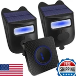 Qumox Solar-powered Driveway Alert System Wireless Motion Sensor Doorbell With New. Price: $52.88.