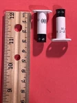 (2)NEW Gri PBF-2020-OF-T 3/8" Plunger Switch, White,window Contact Hardwired. Price: $7.50.