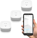 Water Leak Sensor 4-PACK With 105DB Alarm, Sms Alerts, Alexa Compatible New. Price: $74.99.