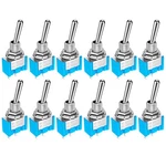 Gebildet 12PCS Spst Toggle Switch, 2-TERMINAL 2-POSITION, Miniature... New. Price: $11.88.