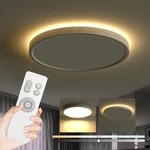 Roomratv Led Ceiling Fixture Remote Dimmable Flush Mount Nightlight 15.8IN New. Price: $91.94.