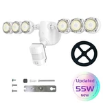 55W=700W Motion Sensor Outdoor Lights 7000LM Super Bright Led Security New. Price: $45.99.