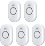 5 Pack Water Leak Detectors For Home, 100DB Sensor Alarm Basement, ... New. Price: $61.95.