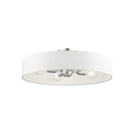 Livex Lighting 46928-91 Brushed Nickel Semi Flush Mount New. Price: $191.89.