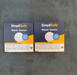 (2) Simplisafe Smart Indoor Water Sensor, Wi-fi Connected, Wireless (battery) New. Price: $35.99.