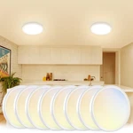 Volisun 5CCT Led Flush Mount Ceiling Light, Inch 7IN-8 Pack, White New. Price: $85.35.