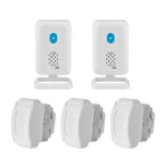 Home Diy Electric Infrared Motion Sensors & Receivers Chime Bell Flashing Remind New. Price: $52.99.
