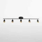Vidalite Shura 5-HEAD Led Track Light Black Open. Price: $129.99.