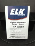 Elk 6020BR 2-WAY Wireless Mini Window Sensor, Brown Fast Ship! New. Price: $57.99.