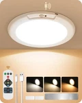 Rechargeable Motion Sensor Ceiling Light With 1 Pack, 3 Color Temperatures New. Price: $33.11.