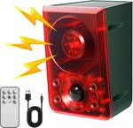 Solar Outdoor Motion Sensor Alarm - Dog Barking & Gunshot Sound, Support Recordi New. Price: $36.79.