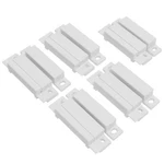 Wesua 5 Pack Surface Mounted Nc Magnetic Door Contacts Switch Sensor White New. Price: $14.99.