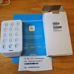 Xfinity XHK1-UE Security Alarm Keypad White Home With Replacement Back Open. Price: $15.00.
