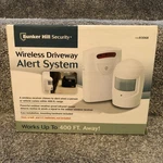 Bunker Hill Security Wireless Driveway Alert System Model 93068 Range 400 Ft Open. Price: $19.83.