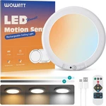 Wowatt Battery Operated Ceiling Rechargeable Lights With Remote New. Price: $30.70.