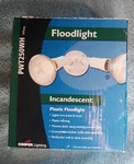 Cooper Lighting PWT250WH White Twin Weatherproof 120 Volt New. Price: $11.99.