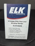 ELK-6020 Wireless Slim Door And Window Sensor, White. New Fast Ship!. Price: $47.99.
