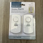 Bunker Hill Security Vibration Window Door Alarm Siren 2 Pack Model 95054 New. Price: $10.99.