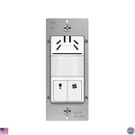 Dual Tech Humidity Sensor Switch, Pir Motion & Moisture Detection, White New. Price: $72.84.