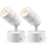Pack Led Lights For Indoor Use Warm White Floor Spotlight Lamp 120V New. Price: $38.99.