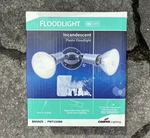 Cooper Lighting Incandescent Outdoor Twin Head Flood PWT250BR Bronze New. Price: $9.99.