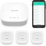 Starter Home Kit Hub 3 Pack Water Leak Sensor Lora Yolink Smart Mile Push New. Price: $74.99.