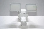 Heathzenith Led Motion Sensor Outdoor Wall Lamp White Dual Head Security Light Open. Price: $19.49.