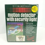 New Sealed Intelectron Motion Detector With Security Light Bc 863K Vintage 1988. Price: $18.00.