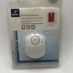 New Sealed Tchibo Glass Break Detector 90 Db For Home Security System Alarm Germ. Price: $29.99.