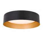 Bargeni 12.5" Led Flush Mount Ceiling Light Fixture Matte Black Gold Inside 3000 New. Price: $58.48.