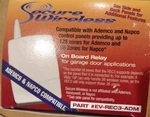 Secure Wireless EV-REC3 Ademco & Napco Compatible Receiver New. Price: $49.95.