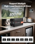 4000W Pure Sine Wave Power Inverter 12V Dc To 120V Ac W/ Usb & Remote. Price: $411.99.