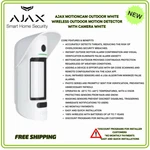 Ajax Motioncam Outdoor White Wireless Detector With Camera New. Price: $289.00.