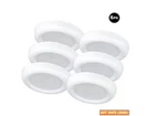 Commercial Electric 6-PACK 6" Led Surface Mount Downlight Disk 1000LM 3000 Open. Price: $24.90.