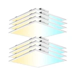Aikvsxer 2X2 Led Flat Panel Light 8 Pack - 40W Color Switchable 3000K/4000K/5... New. Price: $274.52.