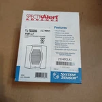 Low Frequency Horn, 12/24 Volt, White, System Sensor #hw-lf 45CL43 New. Price: $65.00.