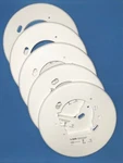 System Sensor TRC-2W Ceiling Trim Ring White Contractor Box 5 Pack New. Price: $50.00.