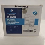 YT-C1VR02 Pir Occupancy/vacancy Sensor Switch, Dependable Direct Ivory New. Price: $15.99.